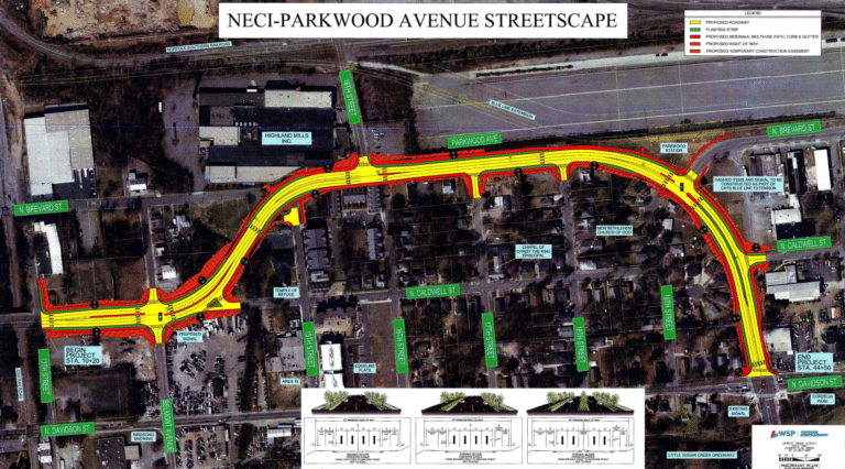 Parkwood Avenue Streetscape Improvements