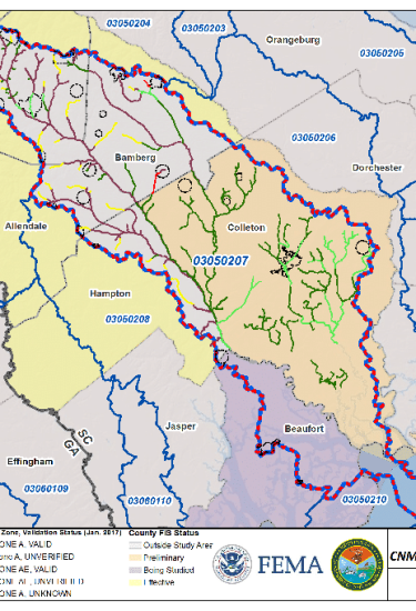 SCDNR Flood Map Modernization Initiative