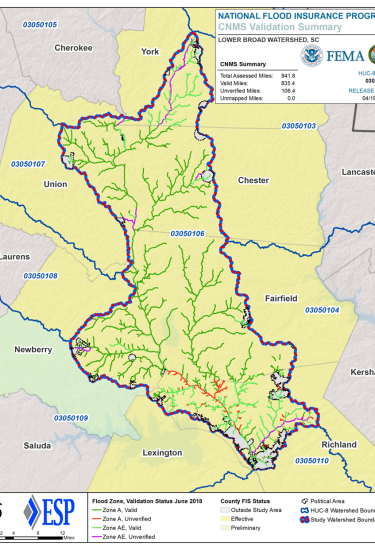 SCDNR Flood Map Modernization Initiative