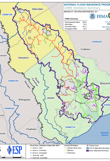 SCDNR Flood Map Modernization Initiative